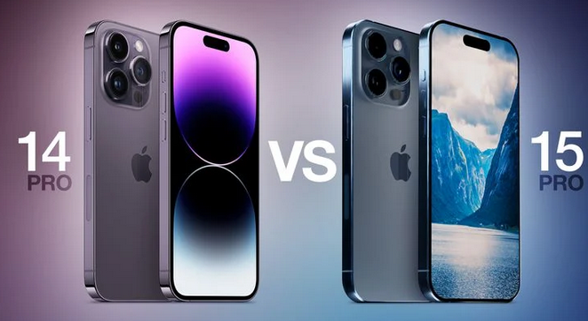 正宁苹果14pro维修店分享iPhone15Pro和iPhone14Pro比有哪些差异 