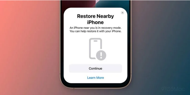 正宁苹果手机维修分享iOS 18无线恢复功能可用另一部iPhone恢复变砖的iPhone 16 